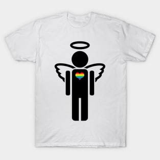 rainbow heart T-Shirt